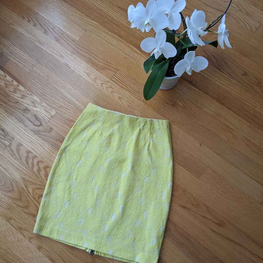 Jacob lace pencil skirt